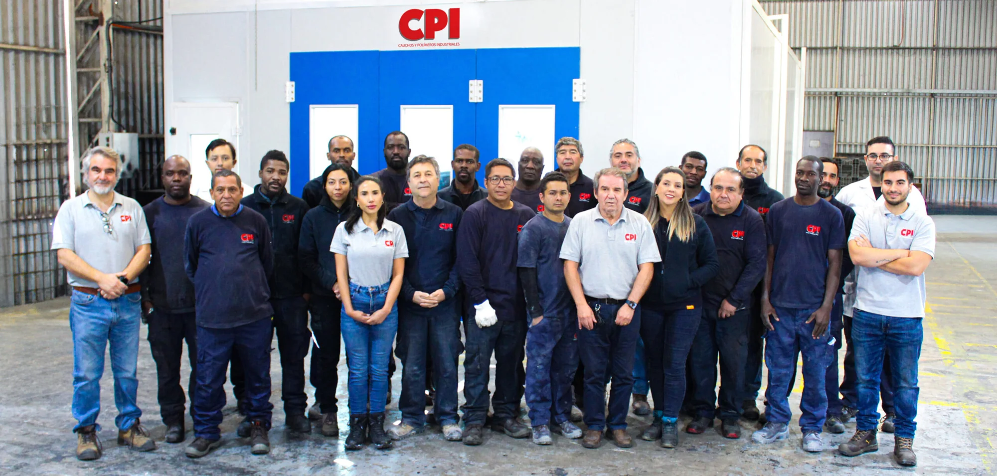 Equipo de CPI en sus instalaciones industriales